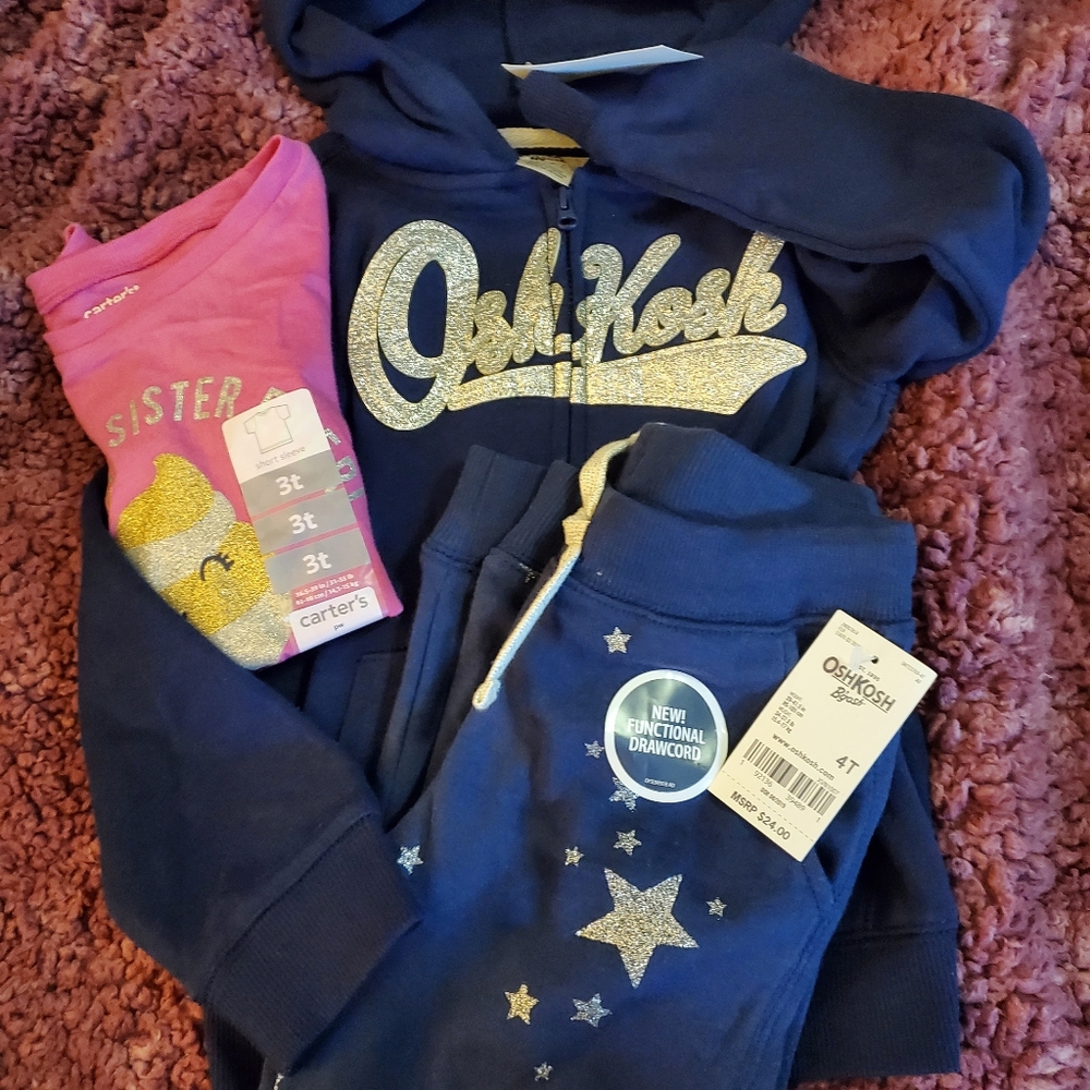 Toddler Girls Jogger Set